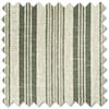Castelle Stripe, Laurel Leaf - Twist&Fit Roman Blind